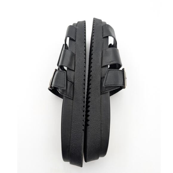 Steve Madden Mayhem Slide Sandal Open Toe Women's Black Size US8.5 EU39 - Picture 12 of 12